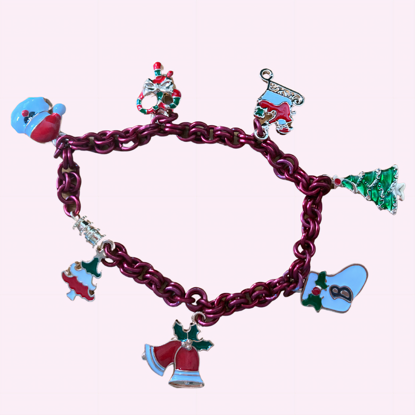 Make Your Own Christmas Charm Bracelet